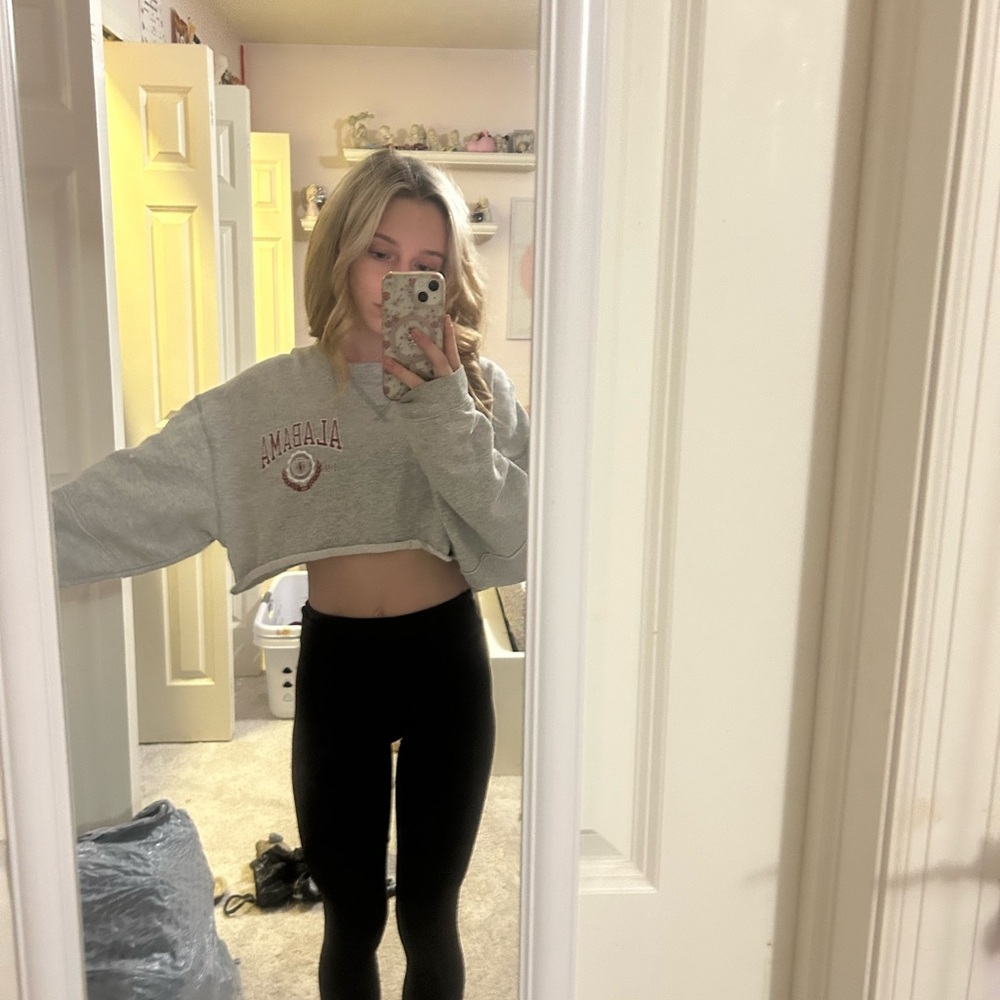 alabama cropped hoodie